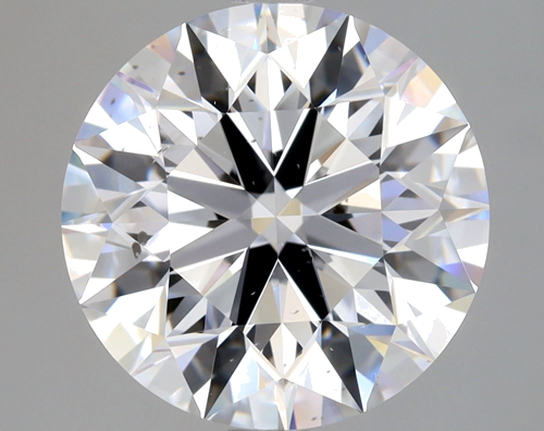 4.01 carat D-SI1 Excellent cut Natūralus Round Deimantas (1)
