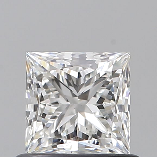 0.66 carat G-VS2 Natūralus Princess Deimantas (1)