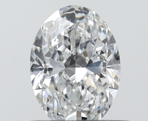 0.5 carat E-VS2 Natūralus Oval Deimantas (1)