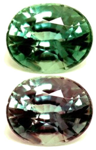 0.33 carat GREEN Oval Alexandrite (1)