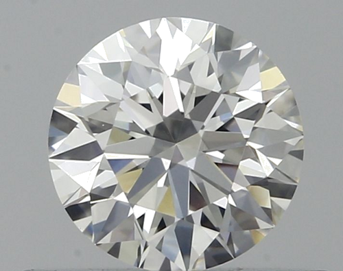 0.43 carat F-SI1 Excellent cut Natūralus Round Deimantas (1)