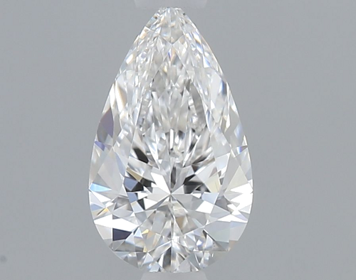 0.5 carat F-VS1 Natūralus Pear Deimantas (1)