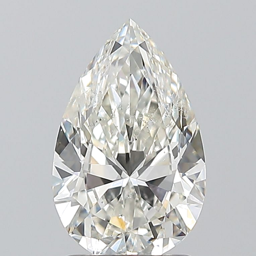 1.52 carat I-SI2 Natūralus Pear Deimantas (1)