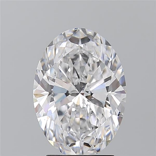 3.03 carat D-SI1 Natūralus Oval Deimantas (1)