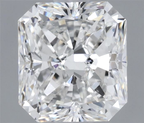 1.01 carat F-VVS2 Natūralus Radiant Deimantas (1)