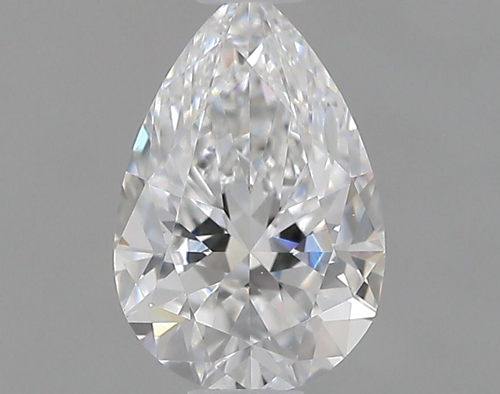 0.5 carat E-VS1 Natūralus Pear Deimantas (1)