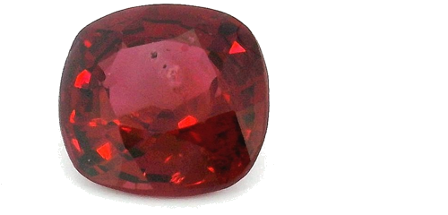 0.6 carat RED Cushion Spinel (1)