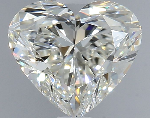 0.9 carat J-VS1 Natūralus Heart Deimantas (1)