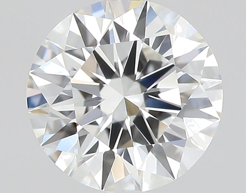 0.52 carat H-IF Excellent cut Natūralus Round Deimantas (1)