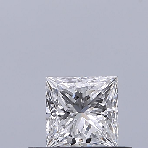 0.35 carat D-VVS2 Natūralus Princess Deimantas (1)