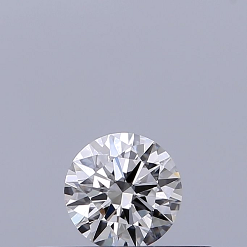 0.21 carat F-IF Excellent cut Natūralus Round Deimantas (1)
