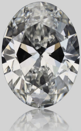0.5 carat F-VS1 Natūralus Oval Deimantas (1)