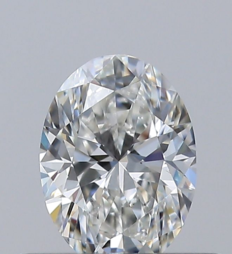 0.38 carat G-VS2 Natūralus Oval Deimantas (1)