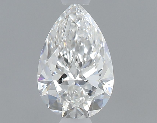 0.4 carat F-VS2 Natūralus Pear Deimantas (1)