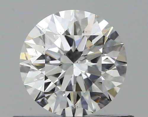 0.51 carat F-SI2 Excellent cut Natūralus Round Deimantas (1)