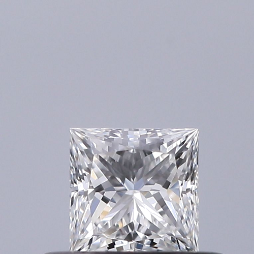 0.32 carat E-VVS1 Natūralus Princess Deimantas (1)