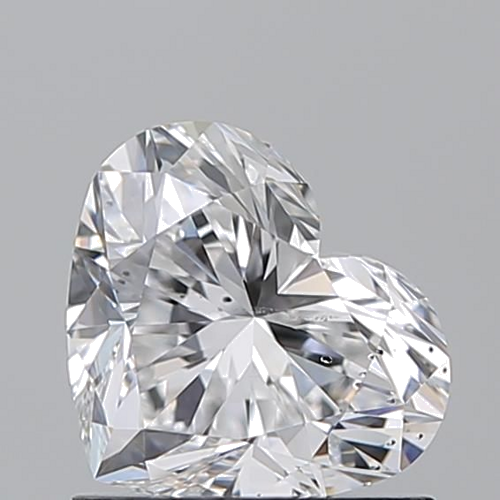 1.02 carat D-SI1 Natūralus Heart Deimantas (1)