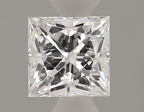 0.29 carat E-SI1 Natūralus Princess Deimantas (1)