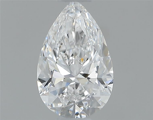 0.38 carat D-VVS1 Natūralus Pear Deimantas (1)