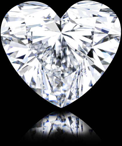 5.02 carat D-VVS1 Natūralus Heart Deimantas (1)