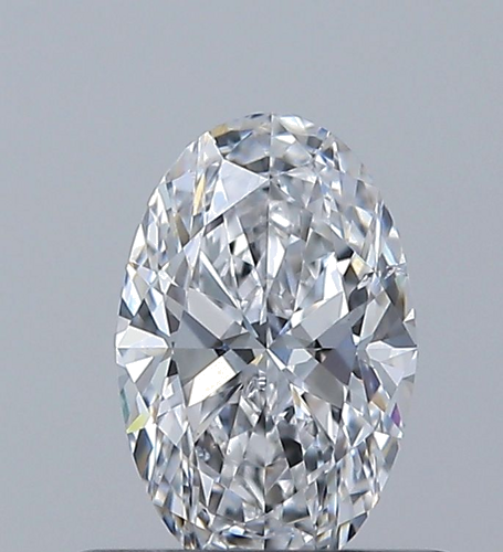0.5 carat D-SI1 Natūralus Oval Deimantas (1)