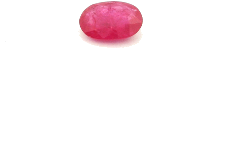 0.51 carat RED Oval Rubinas (1)