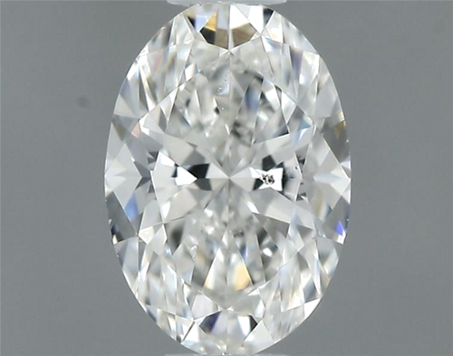 0.3 carat F-SI1 Natūralus Oval Deimantas (1)