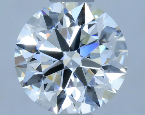0.55 carat F-VVS2 Excellent cut Natūralus Round Deimantas (1)
