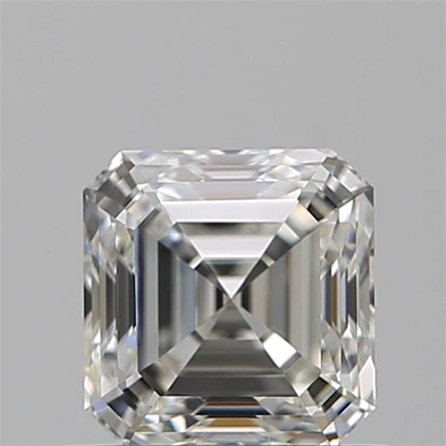 0.9 carat I-VVS1 Natūralus Asscher Deimantas (1)