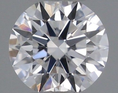 0.18 carat D-VVS2 Excellent cut Natūralus Round Deimantas (1)