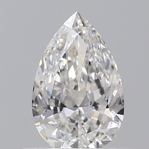 0.4 carat E-SI1 Natūralus Pear Deimantas (1)