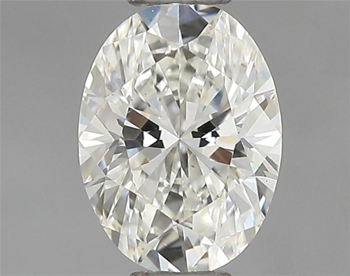 0.45 carat I-VS1 Natūralus Oval Deimantas (1)