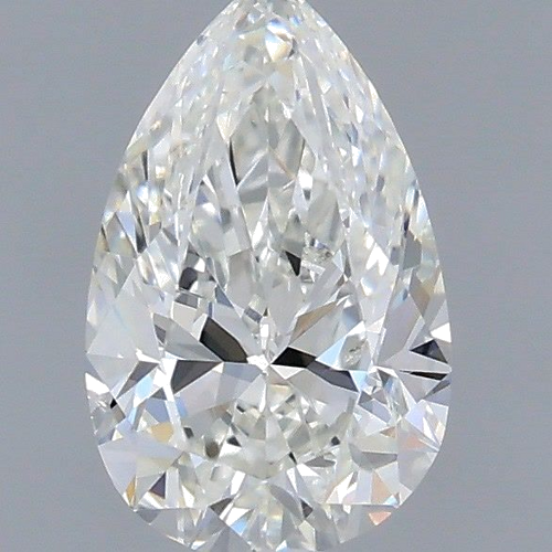 0.51 carat I-SI1 Natūralus Pear Deimantas (1)