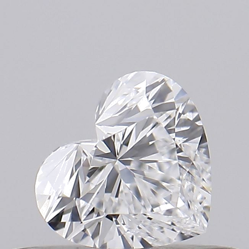 0.27 carat D-VVS1 Natūralus Heart Deimantas (1)