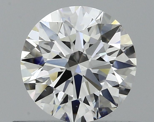 0.5 carat F-SI1 Excellent cut Natūralus Round Deimantas (1)