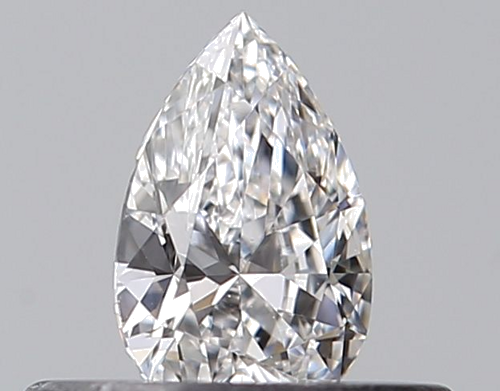 0.24 carat E-VVS1 Natūralus Pear Deimantas (1)