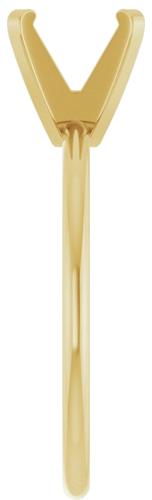 Sužadėtuvių Žiedas „Solitaire“ 14k yellow gold Round 7.6mm (4)
