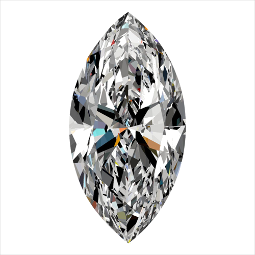 0.3 carat J-SI1 Natūralus Marquise Deimantas (1)