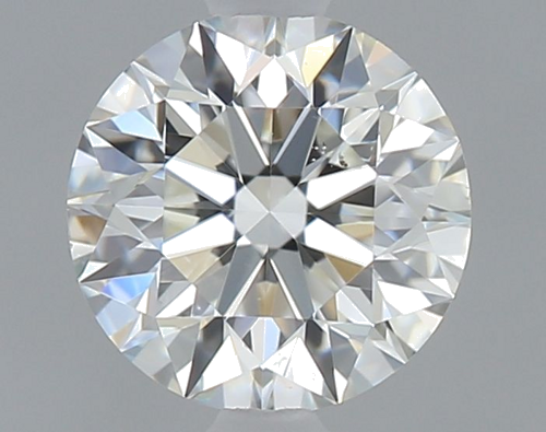 0.51 carat I-SI1 Excellent cut Natūralus Round Deimantas (1)