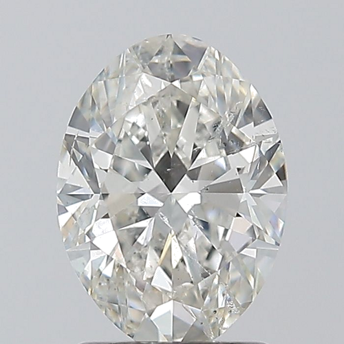 1.51 carat I-SI2 Natūralus Oval Deimantas (1)