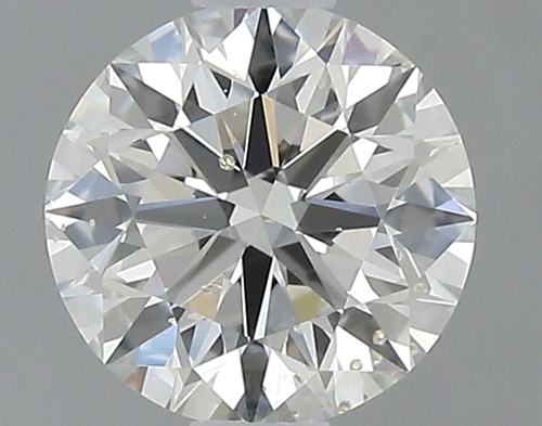 0.53 carat H-SI2 Excellent cut Natūralus Round Deimantas (1)