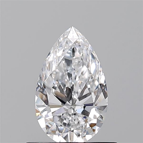 0.51 carat D-VS1 Natūralus Pear Deimantas (1)