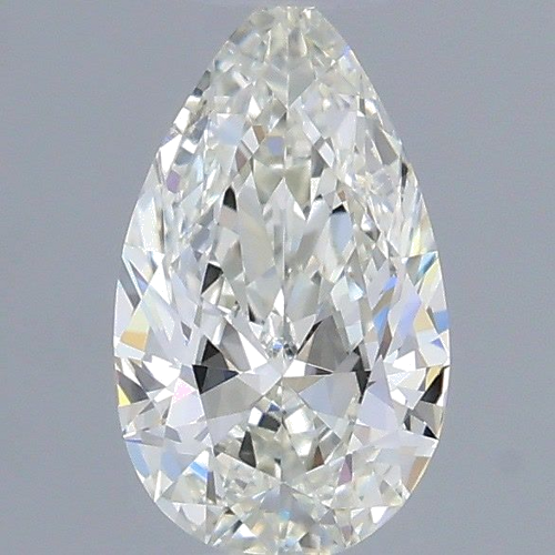 0.4 carat J-VS2 Natūralus Pear Deimantas (1)