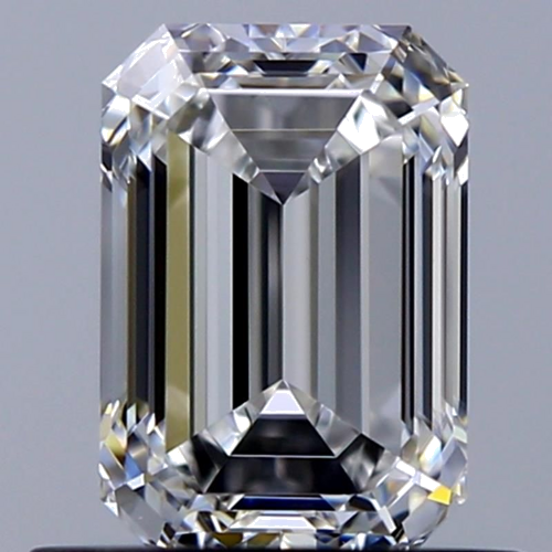 0.78 carat F-VVS2 Natūralus Emerald Deimantas (1)