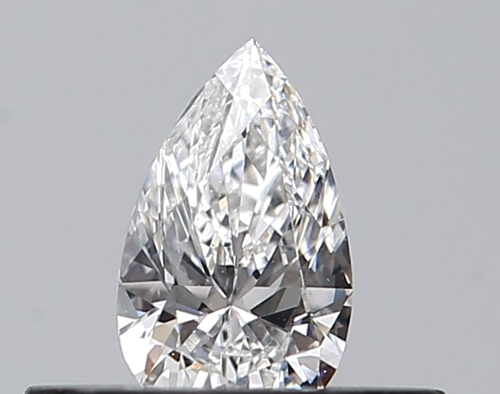 0.23 carat E-VS1 Natūralus Pear Deimantas (1)