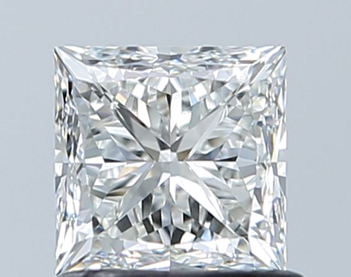1.01 carat H-VVS1 Natūralus Princess Deimantas (1)