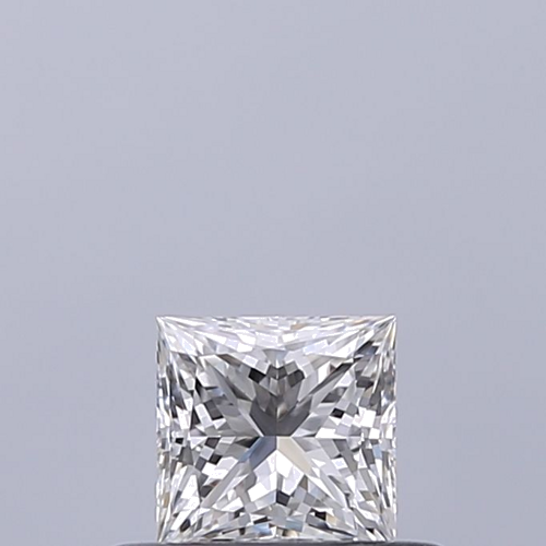 0.32 carat F-VVS2 Natūralus Princess Deimantas (1)