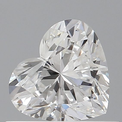 0.54 carat D-VS1 Natūralus Heart Deimantas (1)