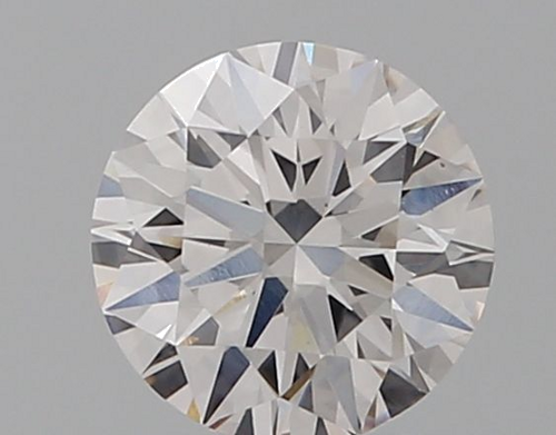 0.42 carat F-SI2 Excellent cut Natūralus Round Deimantas (1)