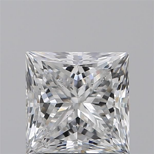 1.51 carat E-SI2 Natūralus Princess Deimantas (1)